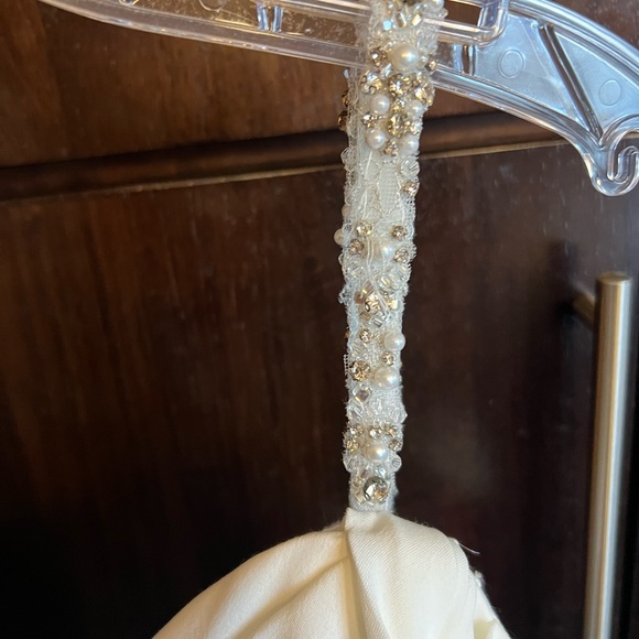 Sophia Tolli Y21976 Ines Beaded Straps Bridal Dress w/ bustle - Picture 14 of 16